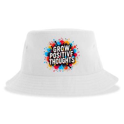 Grow Positive Thoughts Sustainable Bucket Hat