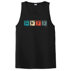 Genius Periodic Table Elements Chemistry Teacher Gift PosiCharge Competitor Tank