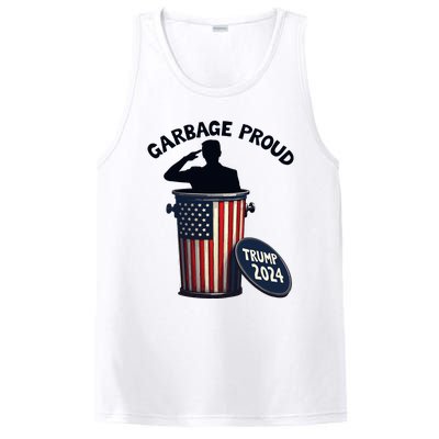 Garbage Proud To Be Garbage Vote Trump Supporters PosiCharge Competitor Tank