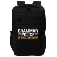 Grammar Police To Serve And Correct, Teachers Grammar Impact Tech Backpack