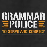 Grammar Police To Serve And Correct, Teachers Grammar Beanie
