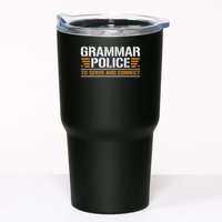 Grammar Police To Serve And Correct, Teachers Grammar Tumbler