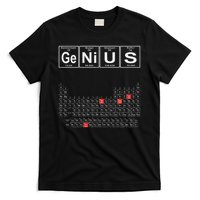 Genius Periodic Table Genius T-Shirt