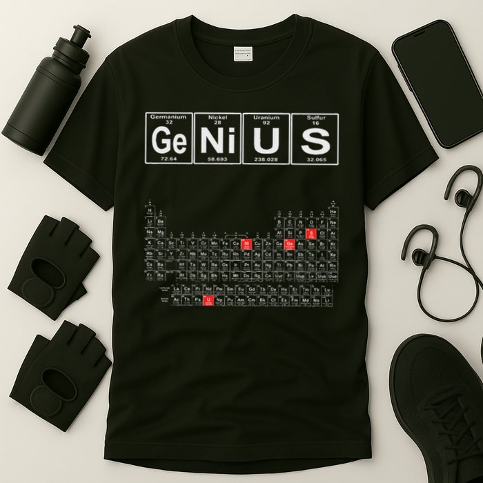 Genius Periodic Table Genius T-Shirt
