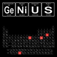 Genius Periodic Table Genius T-Shirt