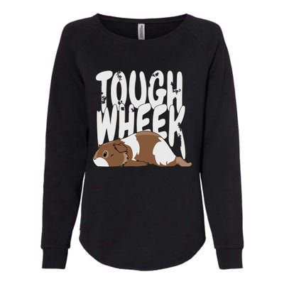 Guinea Pig Tough Wheek Brown Cream Guinea Pig Pet Womens California Wash Sweatshirt