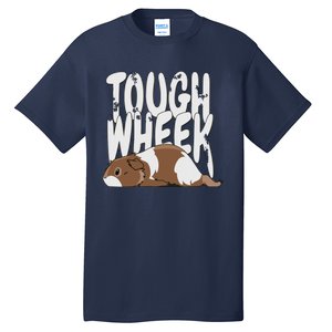 Guinea Pig Tough Wheek Brown Cream Guinea Pig Pet Tall T-Shirt