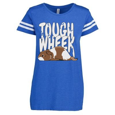 Guinea Pig Tough Wheek Brown Cream Guinea Pig Pet Enza Ladies Jersey Football T-Shirt