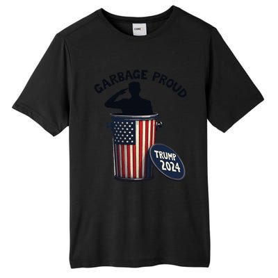 Garbage Proud To Be Garbage Vote Trump Supporters Tall Fusion ChromaSoft Performance T-Shirt