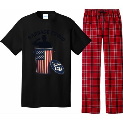 Garbage Proud To Be Garbage Vote Trump Supporters Pajama Set