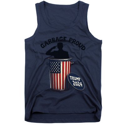 Garbage Proud To Be Garbage Vote Trump Supporters Tank Top