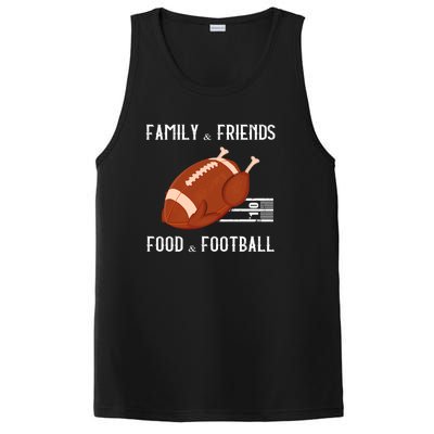 Gobble Player Turkey Gift Football Thanksgiving Turkey Gift PosiCharge Competitor Tank