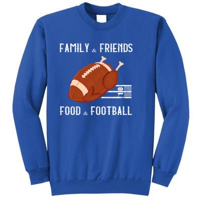 Gobble Player Turkey Gift Football Thanksgiving Turkey Gift Sweatshirt