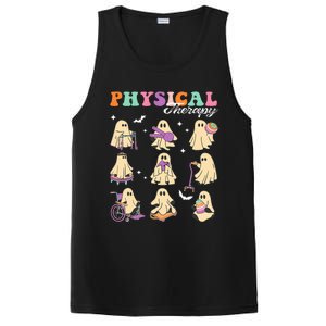 Ghost Physical Therapy Physical Therapist Halloween Groovy PosiCharge Competitor Tank