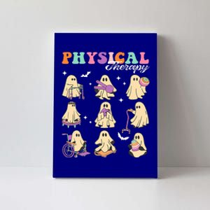 Ghost Physical Therapy Physical Therapist Halloween Groovy Canvas