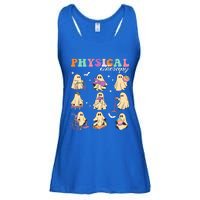 Ghost Physical Therapy Physical Therapist Halloween Groovy Ladies Essential Flowy Tank