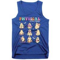 Ghost Physical Therapy Physical Therapist Halloween Groovy Tank Top