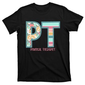 Groovy Physical Therapy PT Physical Therapist Back To School T-Shirt