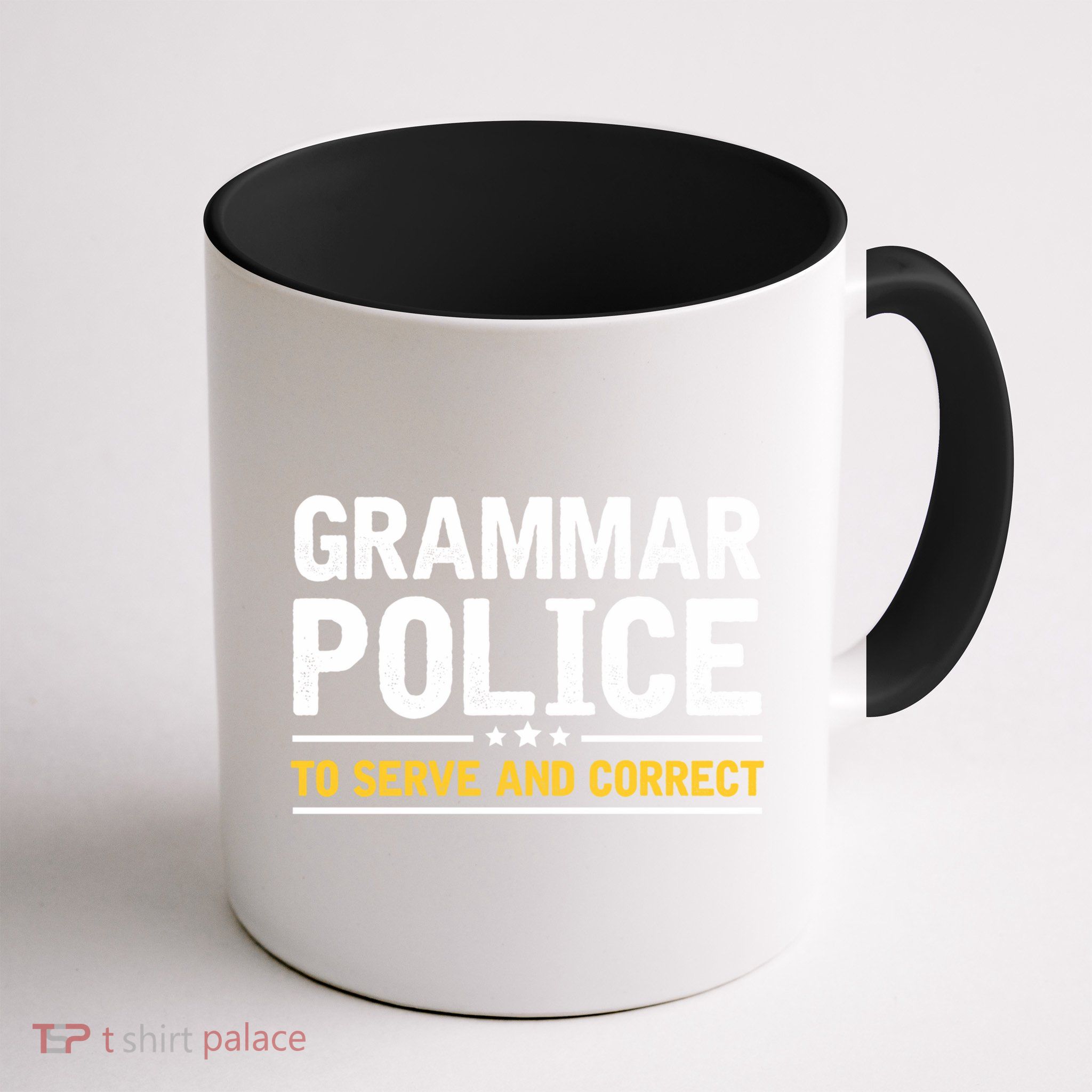 Grammar Police To Serve And Correct Funny Costume Idea Gift Mug