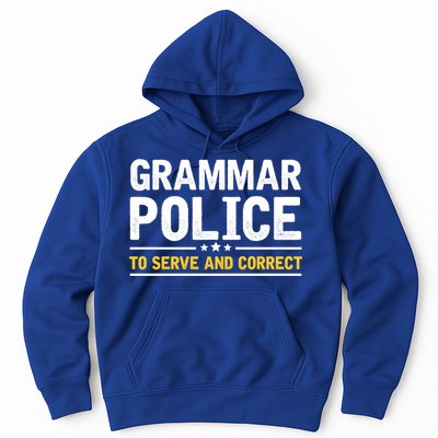 Grammar Police To Serve And Correct Funny Costume Idea Gift Hoodie