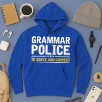 Grammar Police To Serve And Correct Funny Costume Idea Gift Hoodie