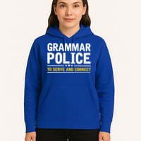 Grammar Police To Serve And Correct Funny Costume Idea Gift Hoodie