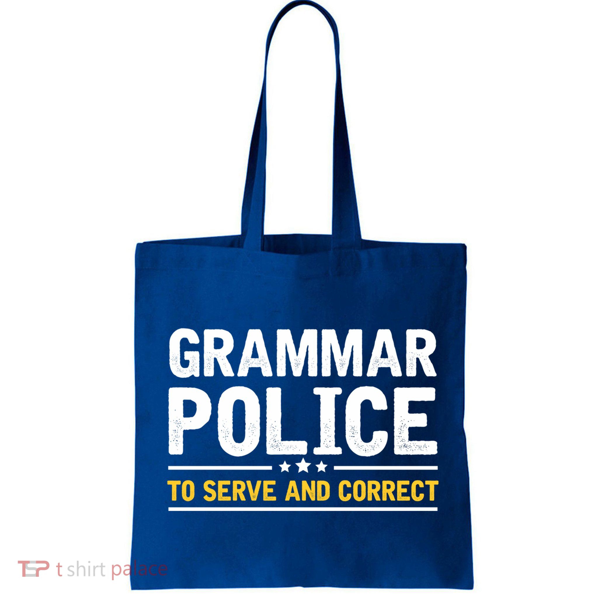 Grammar Police To Serve And Correct Funny Costume Idea Gift Bag