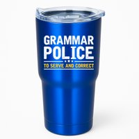 Grammar Police To Serve And Correct Funny Costume Idea Gift Tumbler