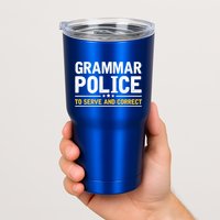 Grammar Police To Serve And Correct Funny Costume Idea Gift Tumbler