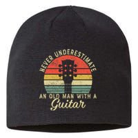 Guitar Player Teacher Funny Acoustic Guitar Lover Musician Sustainable Beanie