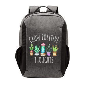 Grow Positive Thoughts Cactus Succulents Plants Mindset Vector Backpack