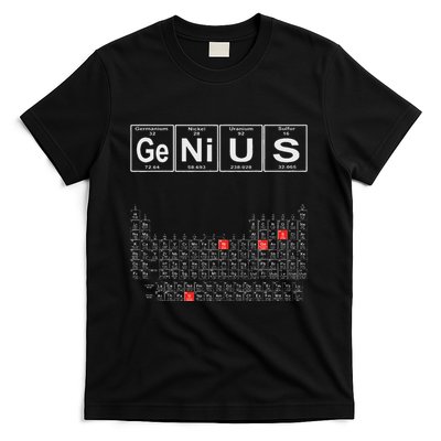Genius Periodic Table Genius S T-Shirt