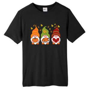 Gnomes Pumpkin Turkey Thanksgiving Day Cute Fall Autumn Tall Fusion ChromaSoft Performance T-Shirt