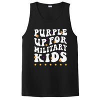 Groovy Purple Up For Military Military Child Month PosiCharge Competitor Tank