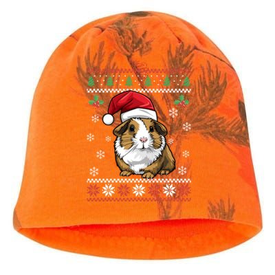 Guinea Pig Ugly Christmas Xmas Dults Swea Kati - Camo Knit Beanie