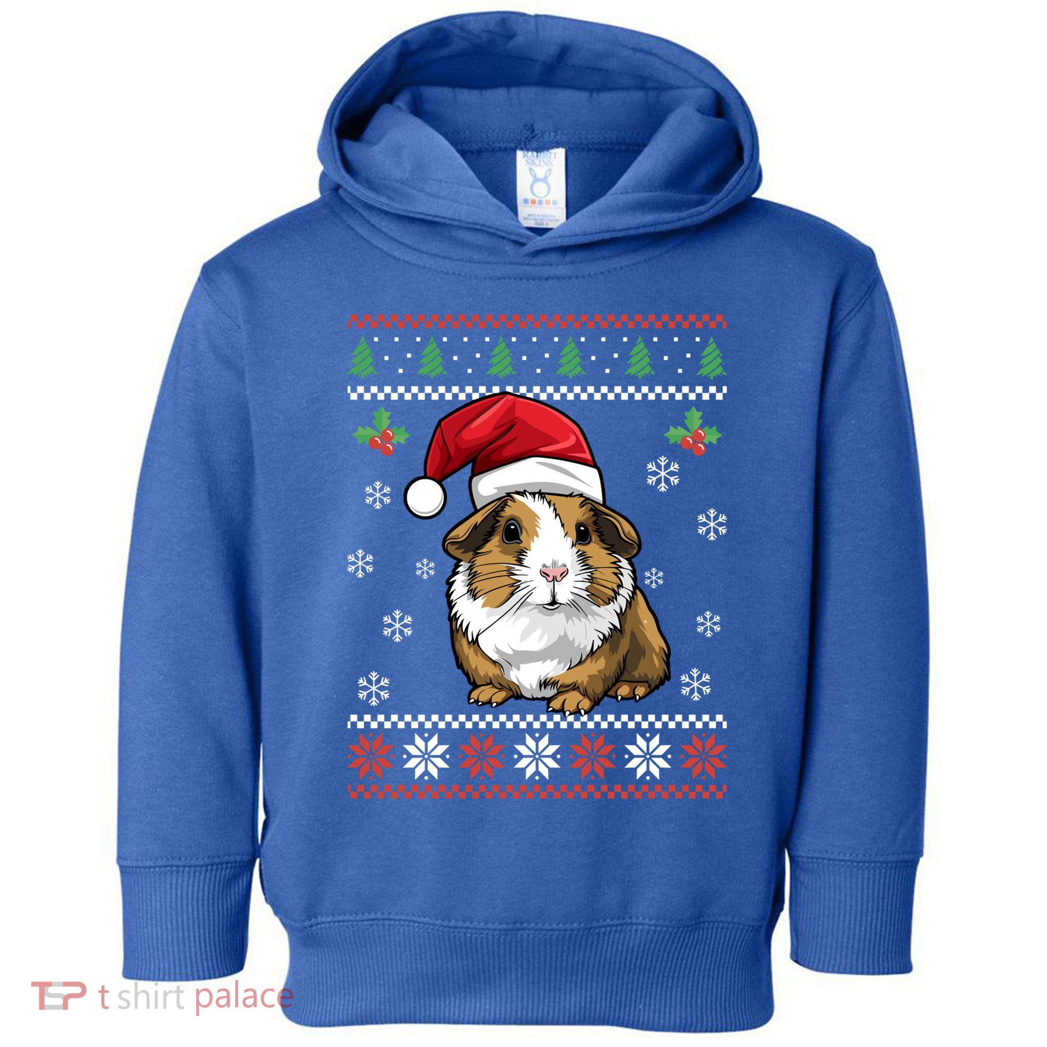 Guinea Pig Ugly Christmas Xmas Dults Swea Toddler Hoodie