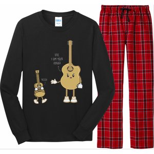 Guitar Player Ukulele Parody Uke I Am Your Father Nooo Long Sleeve Pajama Set