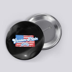 Garden Plain USA Button