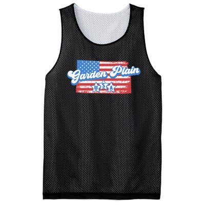 Garden Plain USA Mesh Reversible Basketball Jersey Tank