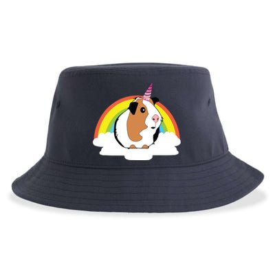 Guinea Pig Unicorn Shirts Cute Guinea Pig Sustainable Bucket Hat