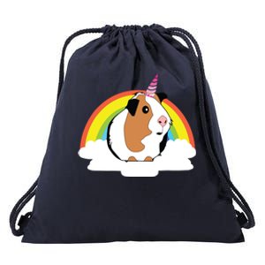 Guinea Pig Unicorn Shirts Cute Guinea Pig Drawstring Bag