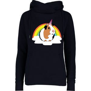 Guinea Pig Unicorn Shirts Cute Guinea Pig Womens Funnel Neck Pullover Hood