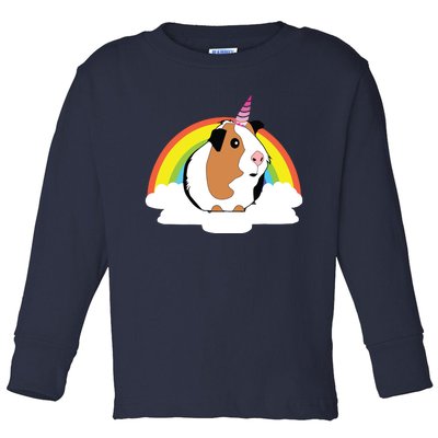 Guinea Pig Unicorn Shirts Cute Guinea Pig Toddler Long Sleeve Shirt