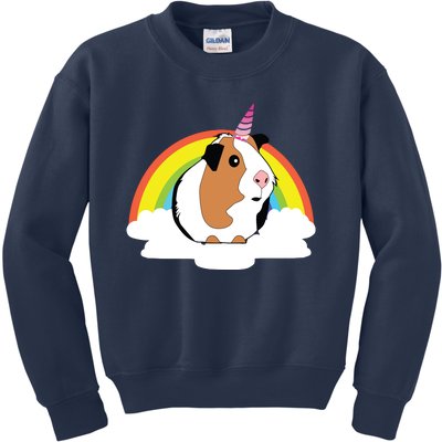 Guinea Pig Unicorn Shirts Cute Guinea Pig Kids Sweatshirt