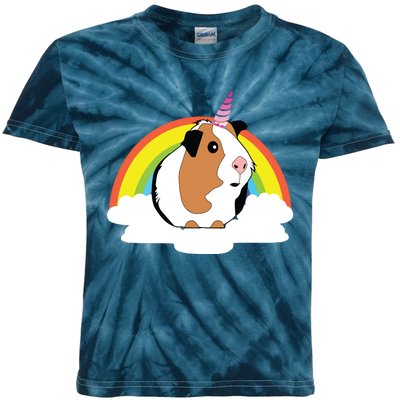 Guinea Pig Unicorn Shirts Cute Guinea Pig Kids Tie-Dye T-Shirt