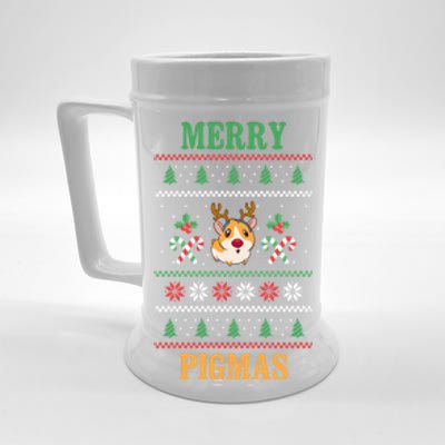 Guinea Pig Ugly Christmas Beer Stein