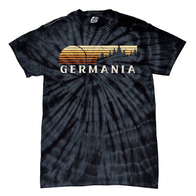 Germania Pa Vintage Evergreen Sunset Eighties Tie-Dye T-Shirt