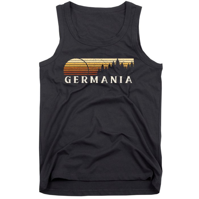 Germania Pa Vintage Evergreen Sunset Eighties Tank Top