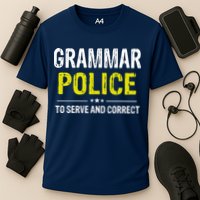 Grammar Police Wo And Funny Costume Idea Cooling Performance Crew T-Shirt
