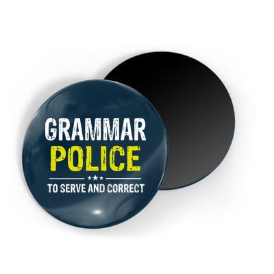Grammar Police Wo And Funny Costume Idea Magnet